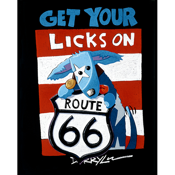 Get Your Licks on 66 Giclée Print