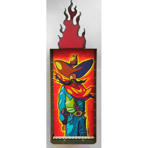Fuego Machismo Original Painting